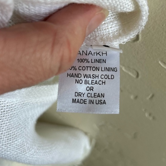 NRK by Anarkh NWOT 100% linen tunic top/dress. Laganlook artsy luxury designer - Picture 6 of 7